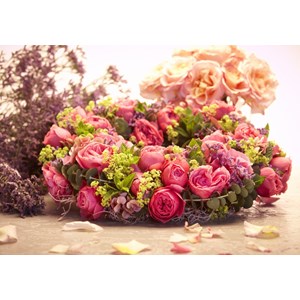 Grafika (01636) - "Vintage Bouquet" - 1000 brikker puslespil
