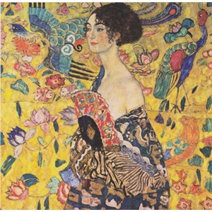 Grafika (00031) - Gustav Klimt: "Gustav Klimt, 1917-1918" - 1500 brikker puslespil