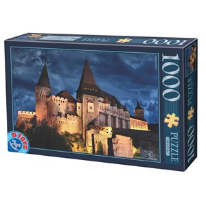 D-Toys (74775) - "Corvin Castle, Romania" - 1000 brikker puslespil