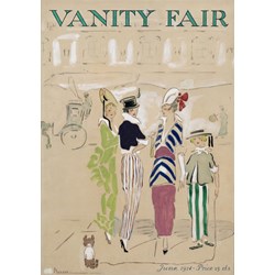Grafika (00604) - "Vanity Fair magazine, 1914" - 1000 brikker puslespil