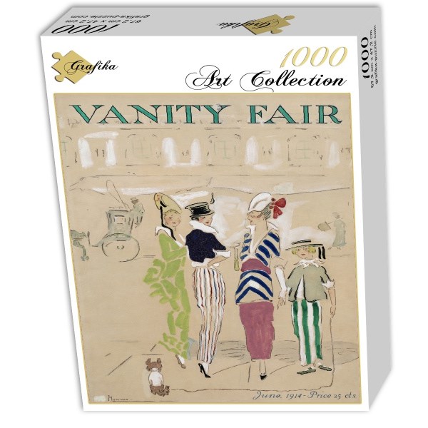 Grafika (00604) - "Vanity Fair magazine, 1914" - 1000 brikker puslespil