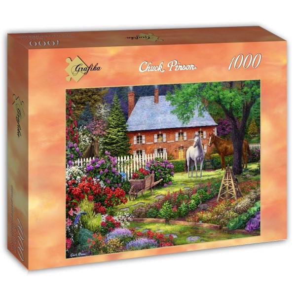 Grafika (t-00817) - Chuck Pinson: "The Sweet Garden" - 1000 brikker puslespil