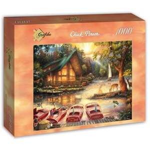 Grafika (t-00781) - Chuck Pinson: "Seize the Day" - 1000 brikker puslespil