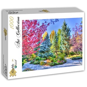 Grafika (t-00853) - "Colorful Forest, Colorado, USA" - 1000 brikker puslespil