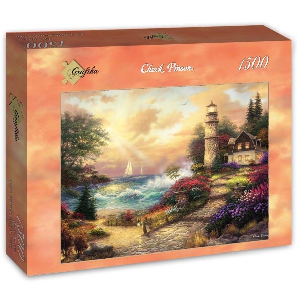 Grafika (t-00772) - Chuck Pinson: "Seaside Dreams" - 1500 brikker puslespil
