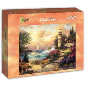 Grafika (t-00773) - Chuck Pinson: "Seaside Dreams" - 1000 brikker puslespil