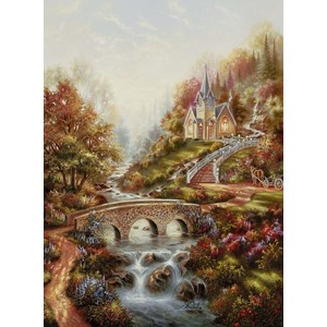 Ravensburger (14986) - "The golden Hour" - 500 brikker puslespil