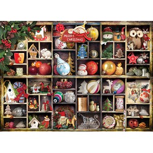 Eurographics (6000-0759) - "Christmas Ornaments" - 1000 brikker puslespil