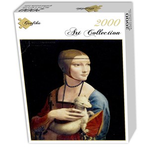 Grafika (00376) - Leonardo Da Vinci: "Leonardo da Vinci, 1489-1490" - 2000 brikker puslespil