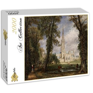 Grafika (00401) - John Constable: "John Constable, 1825" - 2000 brikker puslespil