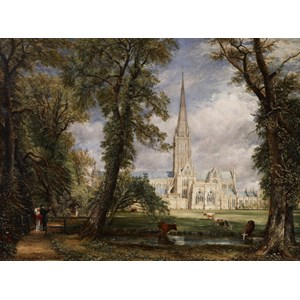 Grafika (00401) - John Constable: "John Constable, 1825" - 2000 brikker puslespil
