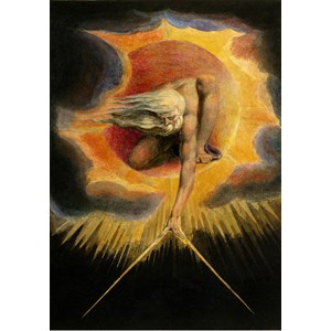 Grafika (00524) - William Blake: "Europe a Prophecy, 1794" - 1000 brikker puslespil