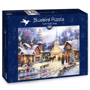 Bluebird Puzzle (70051) - Chuck Pinson: "Faith Runs Deep" - 1500 brikker puslespil