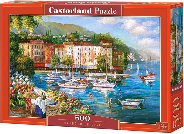 Castorland (B-53414) - "Harbour of Love" - 500 brikker puslespil