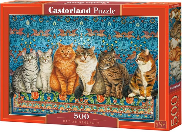 Castorland (B-53469) - "Cat Aristocracy" - 500 brikker puslespil