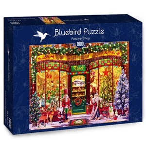 Bluebird Puzzle (70342) - Garry Walton: "Festive Shop" - 1000 brikker puslespil