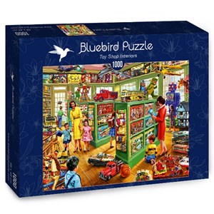 Bluebird Puzzle (70324) - Steve Crisp: "Toy Shop Interiors" - 1000 brikker puslespil