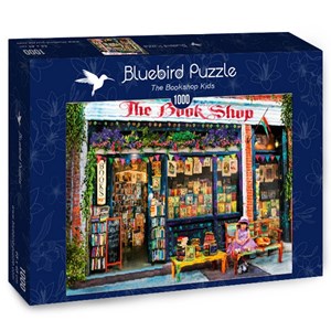 Bluebird Puzzle (70327) - Aimee Stewart: "The Bookshop Kids" - 1000 brikker puslespil