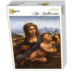 Grafika (00464) - Leonardo Da Vinci: "Leonardo da Vinci" - 1000 brikker puslespil