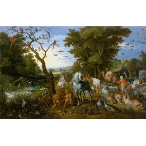 D-Toys (75253) - Pieter Brueghel the Elder: "Noah's Ark" - 1000 brikker puslespil