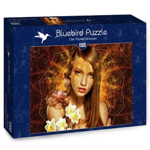 Bluebird Puzzle (70006) - "The Flower Woman" - 1000 brikker puslespil