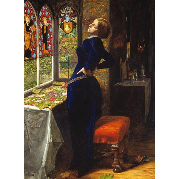 D-Toys (73785) - John Everett Millais: "Mariana" - 500 brikker puslespil