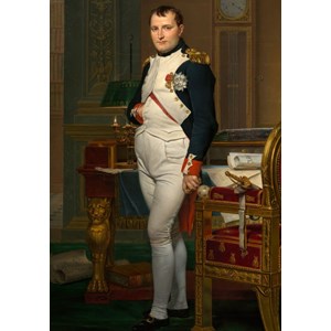 D-Toys (75000) - Jacques-Louis David: "The Emperor Napoleon in his study at the Tuileries, 1812" - 1000 brikker puslespil
