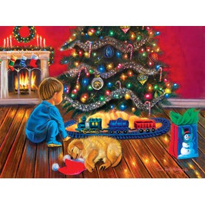 SunsOut (35897) - Tricia Reilly-Matthews: "Under the Tree" - 1000 brikker puslespil