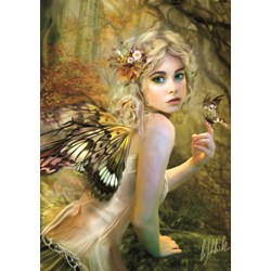 Bluebird Puzzle (70174) - Bente Schlick: "Touch of Gold" - 1000 brikker puslespil