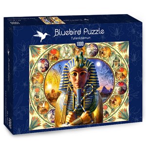 Bluebird Puzzle (70175) - Andrew Farley: "Tutankhamun" - 1000 brikker puslespil