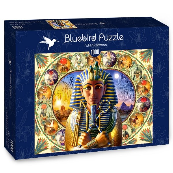 Bluebird Puzzle (70175) - Andrew Farley: "Tutankhamun" - 1000 brikker puslespil