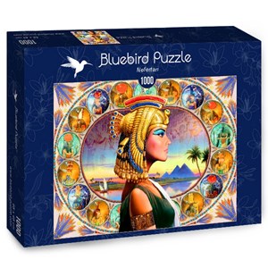 Bluebird Puzzle (70130) - Andrew Farley: "Nefertari" - 1000 brikker puslespil