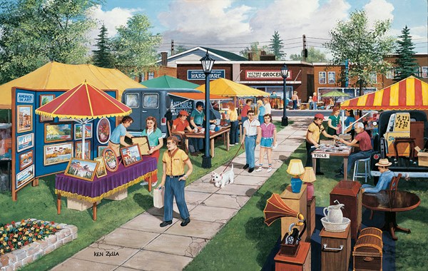 SunsOut (39639) - Ken Zylla: "Crazy DayZ" - 550 brikker puslespil