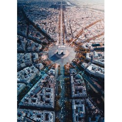 Ravensburger (15990) - "Paris seen from above" - 1000 brikker puslespil