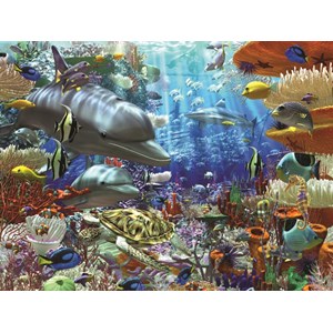 Ravensburger (17027) - David Penfound: "Oceanic Wonders" - 3000 brikker puslespil