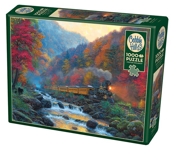 Cobble Hill (80229) - Mark Keathley: "Smoky Train" - 1000 brikker puslespil