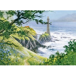 Cobble Hill (80006) - Douglas Laird: "Summer Lighthouse" - 1000 brikker puslespil