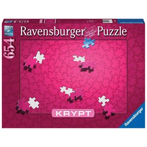 Ravensburger (16564) - "Krypt Pink" - 654 brikker puslespil