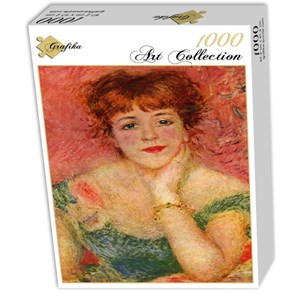 Grafika (00269) - Pierre-Auguste Renoir: "La Rêverie, 1877" - 1000 brikker puslespil