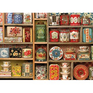 Cobble Hill (80283) - "Vintage Tins" - 1000 brikker puslespil