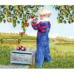 SunsOut (26282) - Patricia Bourque: "Apple Picking" - 550 brikker puslespil