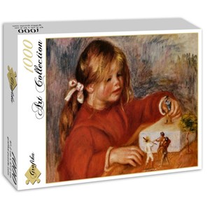 Grafika (00271) - Pierre-Auguste Renoir: "Claude Renoir jouant, 1905" - 1000 brikker puslespil