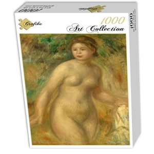 Grafika (01875) - Pierre-Auguste Renoir: "Nude, 1895" - 1000 brikker puslespil