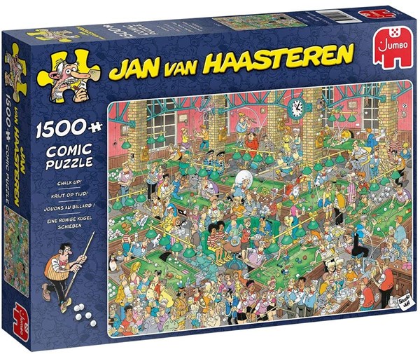 Jumbo (20026) - Jan van Haasteren: "Chalk Up!" - 1500 brikker puslespil