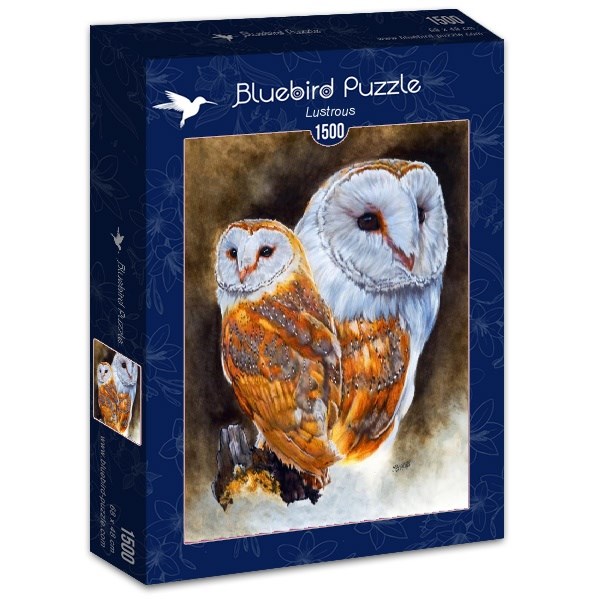 Bluebird Puzzle (70088) - "Lustrous" - 1500 brikker puslespil