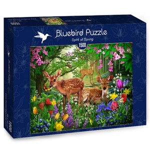 Bluebird Puzzle (70166) - Ciro Marchetti: "Spirit of Spring" - 1500 brikker puslespil