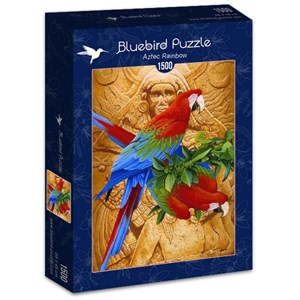 Bluebird Puzzle (70103) - Graeme Stevenson: "Aztec Rainbow" - 1500 brikker puslespil