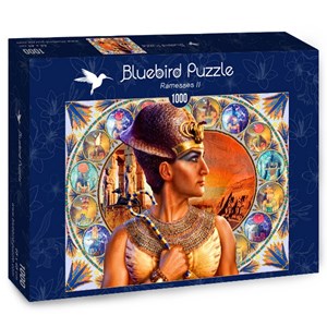 Bluebird Puzzle (70176) - Andrew Farley: "Ramesses II" - 1000 brikker puslespil