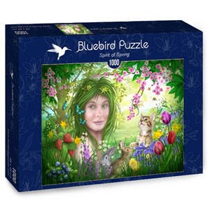 Bluebird Puzzle (70182) - Ciro Marchetti: "Spirit of Spring" - 1000 brikker puslespil