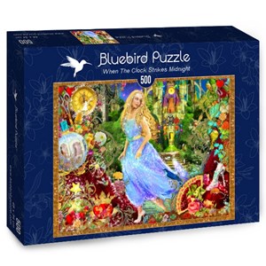 Bluebird Puzzle (70144) - Aimee Stewart: "When The Clock Strikes Midnight" - 500 brikker puslespil